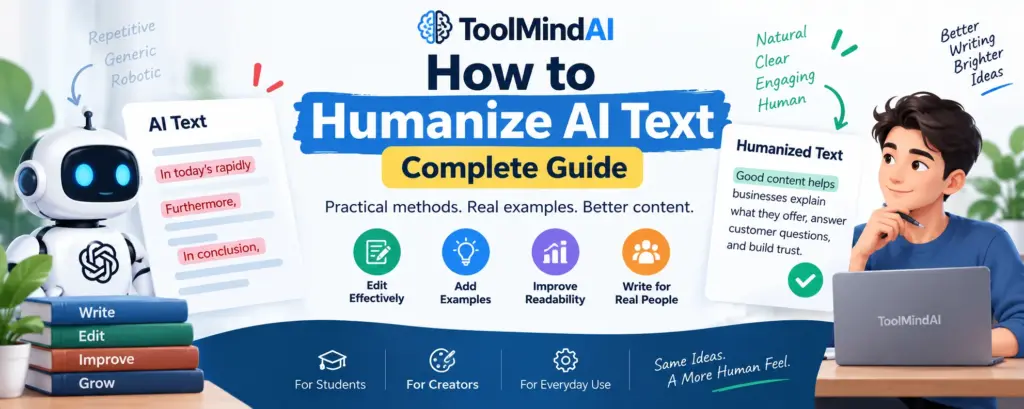 How to humanize AI text with practical editing techniques and examples